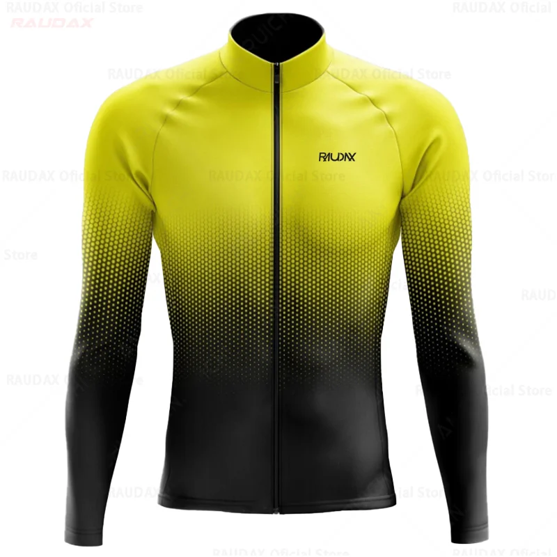 Long Sleeved Cycling Jerseys Men Mountain Bike Wear Spring Autumn Cycling Clothing Long Bicycle Cycling Breathable Ropa Ciclismo