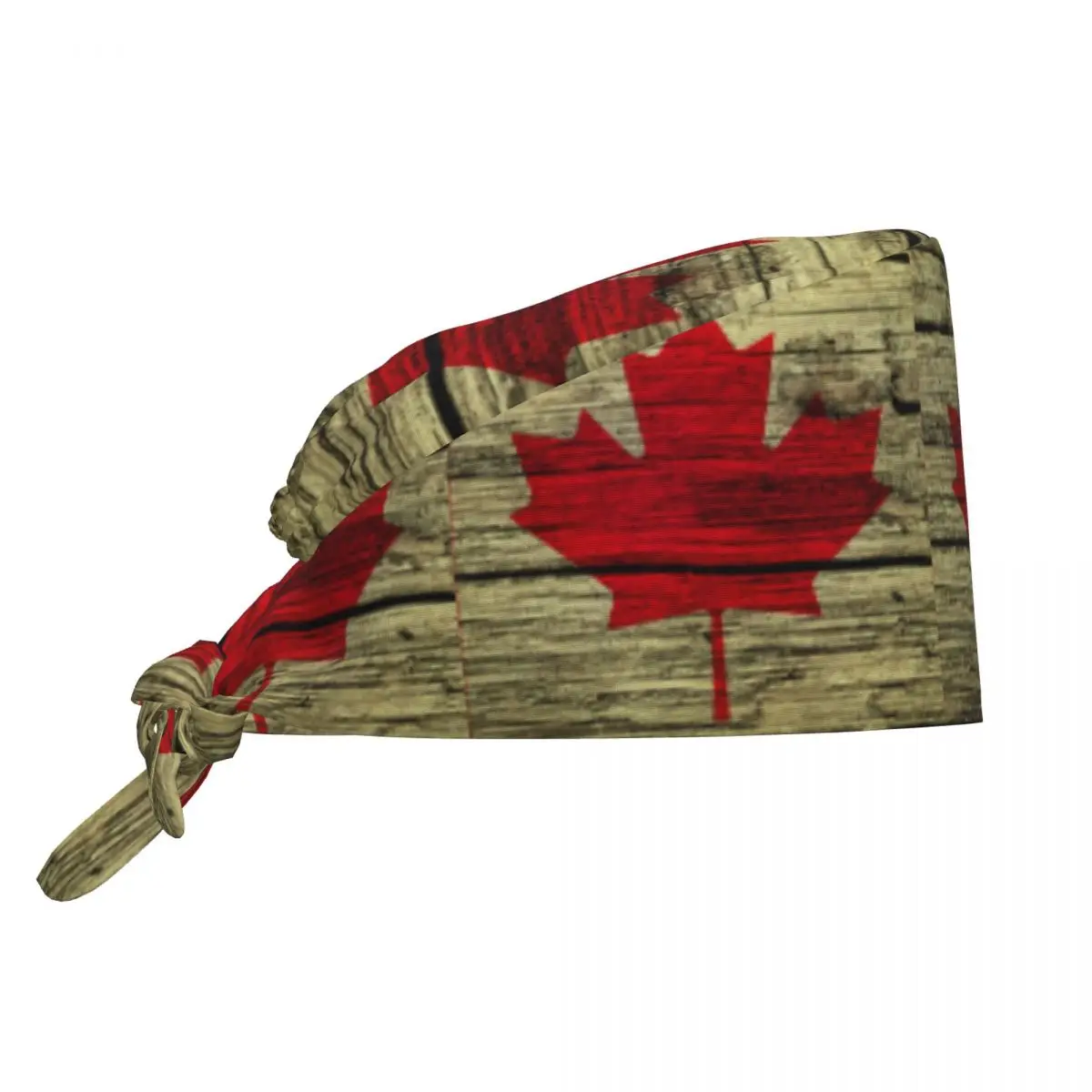 Canada Flag Patriotism Working Cap Surgical Hats Men Women Canadian Patriotic Operating Room Cap Operator Hats Lab Works Hat