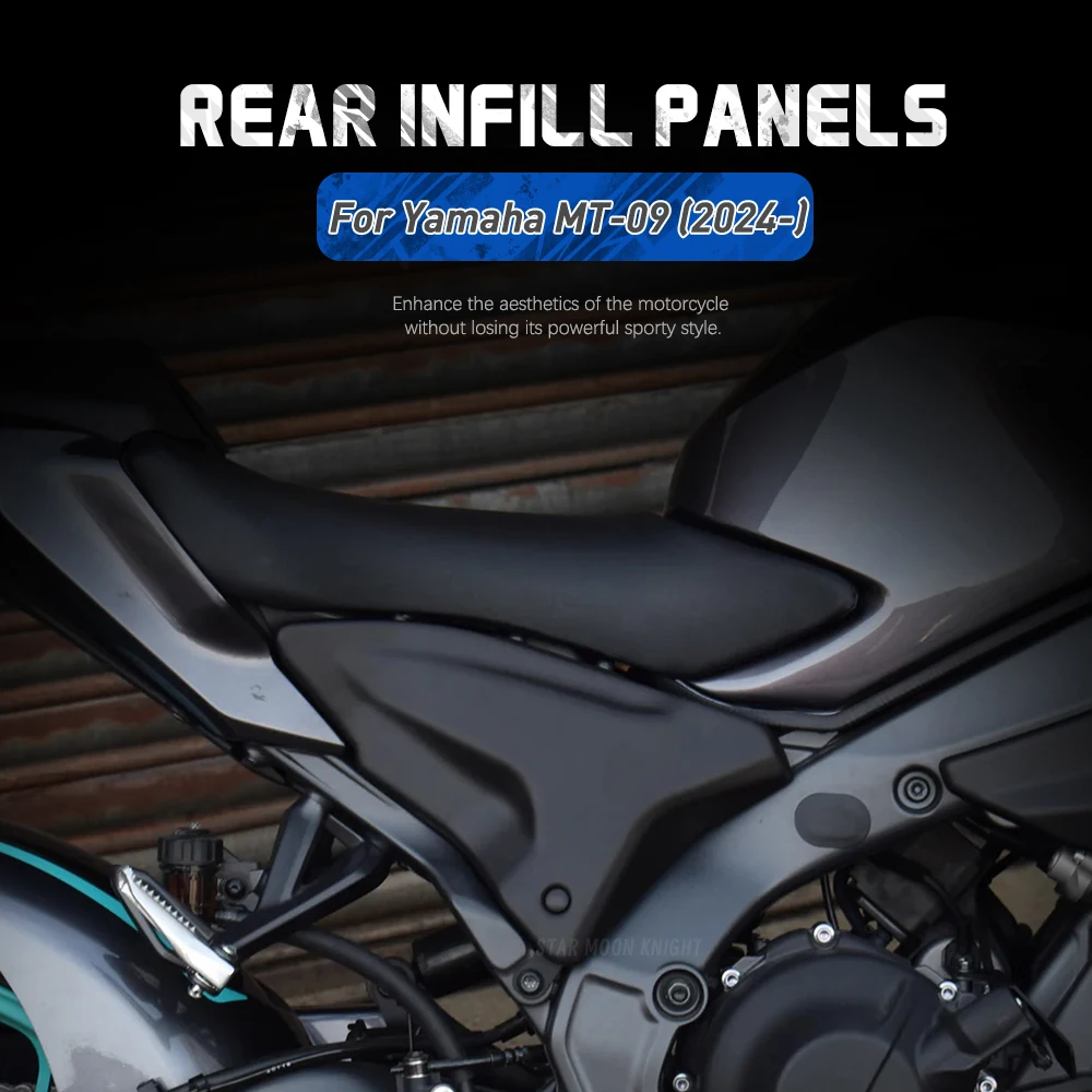 Motorrad Seite Rahmen Verkleidung MT 09 MT-09 Für Yamaha MT09 2024 2025 Hinten Infill Panels Seite Panel Abdeckungen zubehör