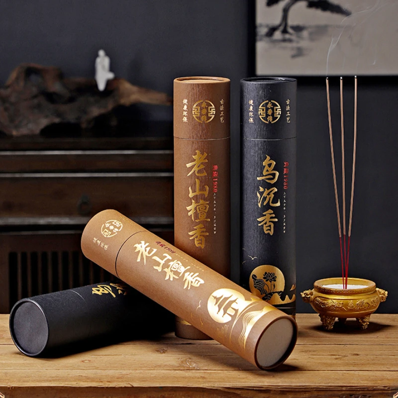 Y 450 Sticks Natural Sandalwood Incense Home Buddha Bamboo Stick Incense Aroma Blessing Ceremony Pray Temple Incense Fragrance