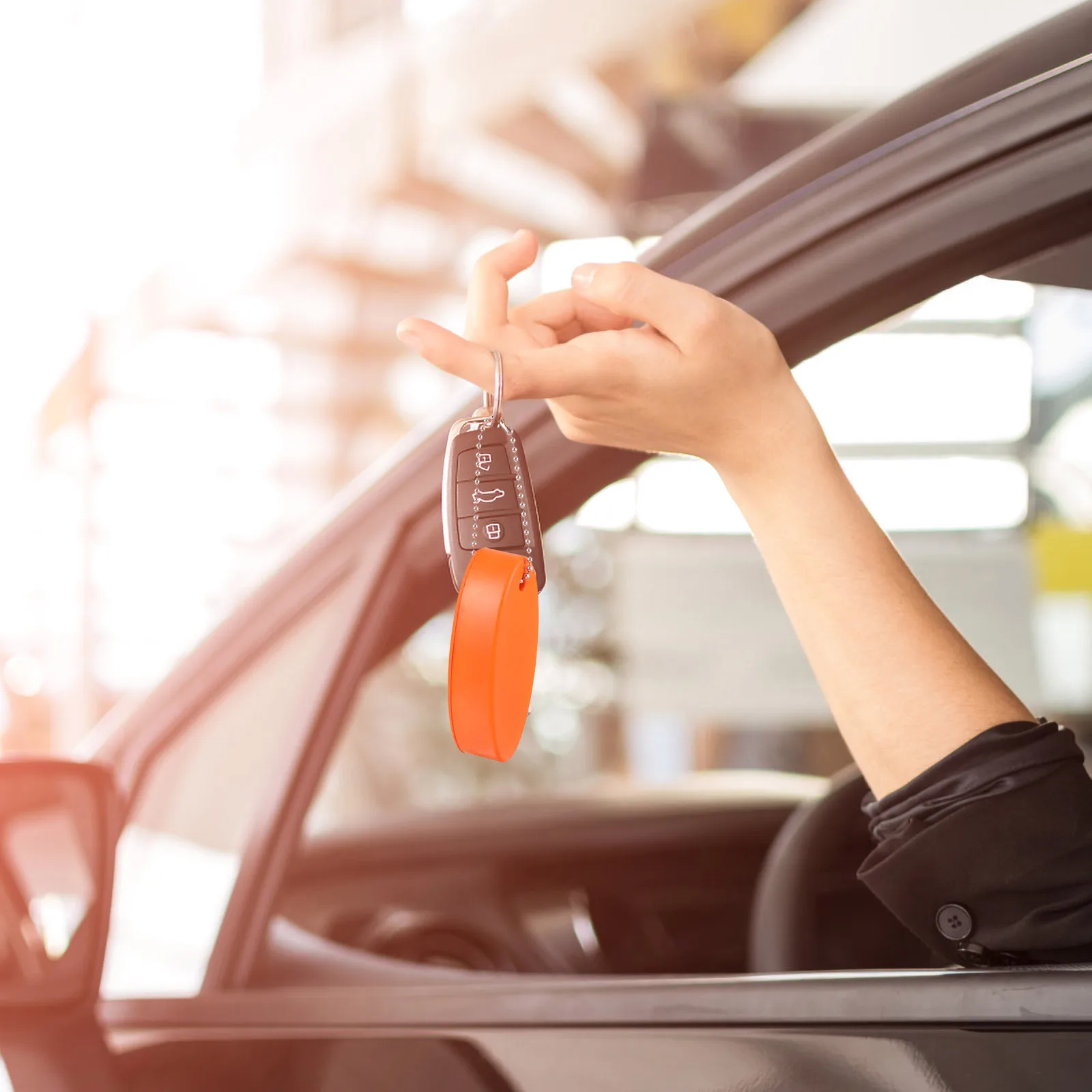 5 قطعة المفاتيح العوامة العائمة حلقة رئيسية إيفا شكل بيضاوي مقاومة للماء مفتاح ملحق للتجديف القوارب السباحة تجمع #4