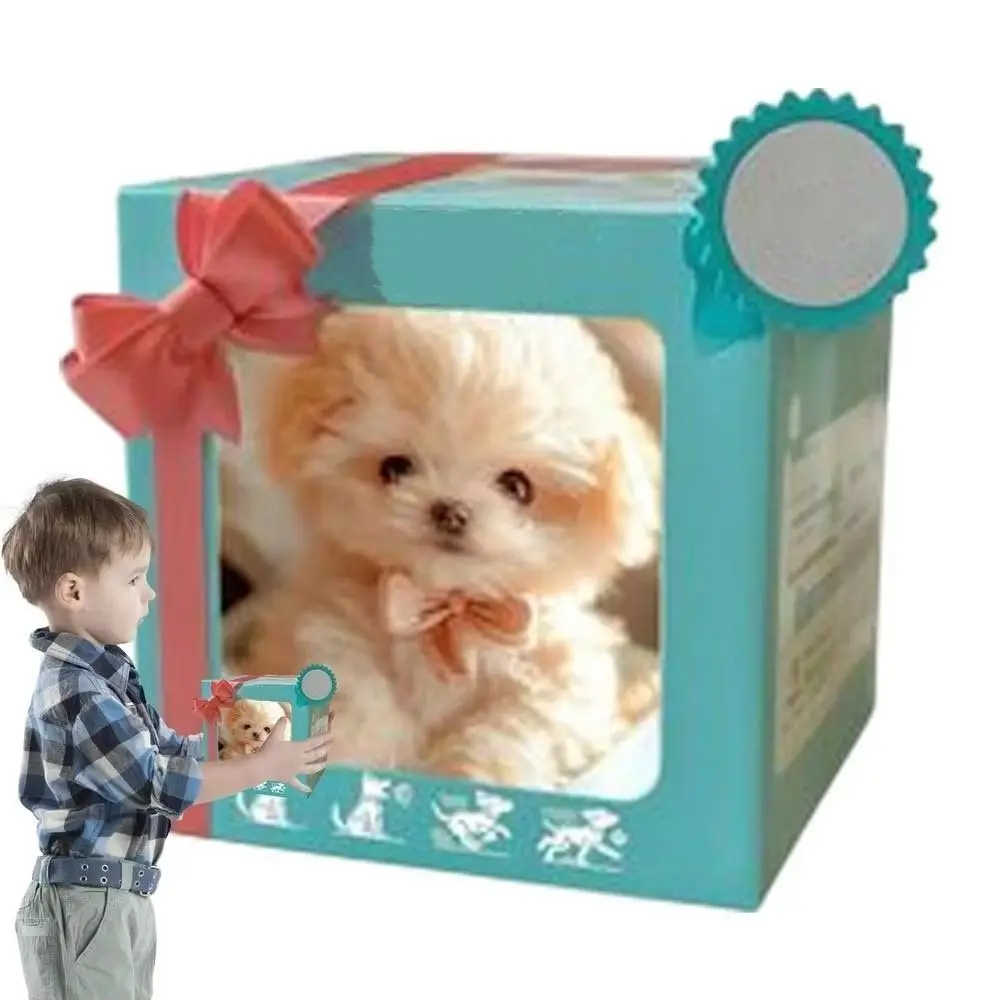 

Stuffed Animals Realistic Robotic Puppy Simulation Tail Wagging Plush Robot Dog Soft Plush Interactive Walking Dog Toy