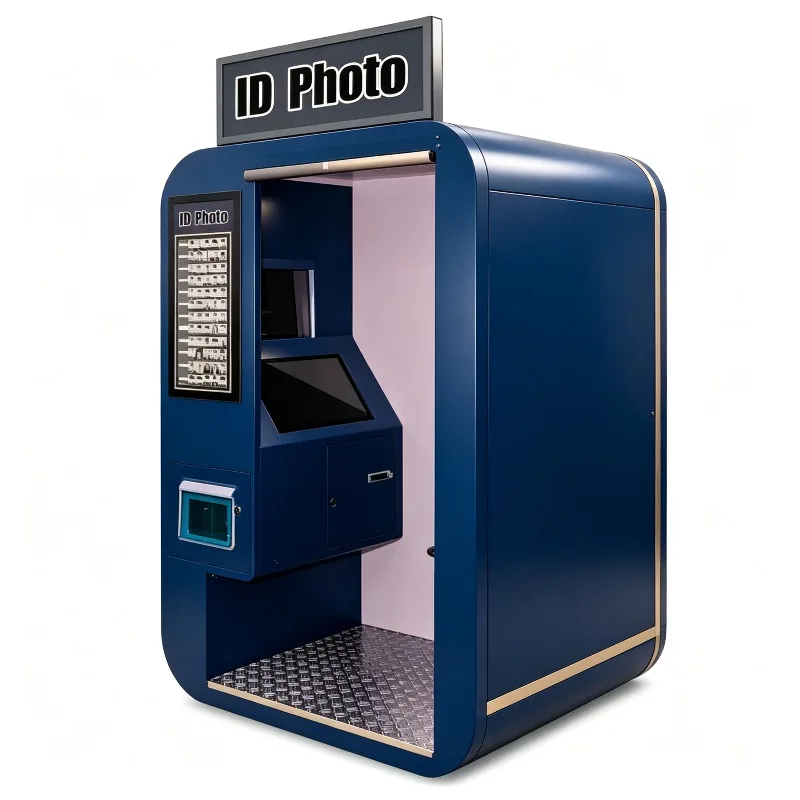 Self-Service Photo Booth Machine Entrepreneurial Opportunity with Touch Screen Self Photo Studio Machine Manufacturer in Japan