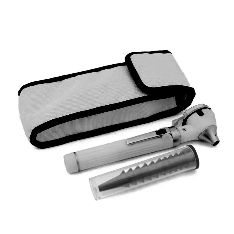 Profissional portátil Medical Ear Care endoscópio, LED Fibra Óptica, otoscópio, endoscópio para otorrinolaringologia, verificação nasal,