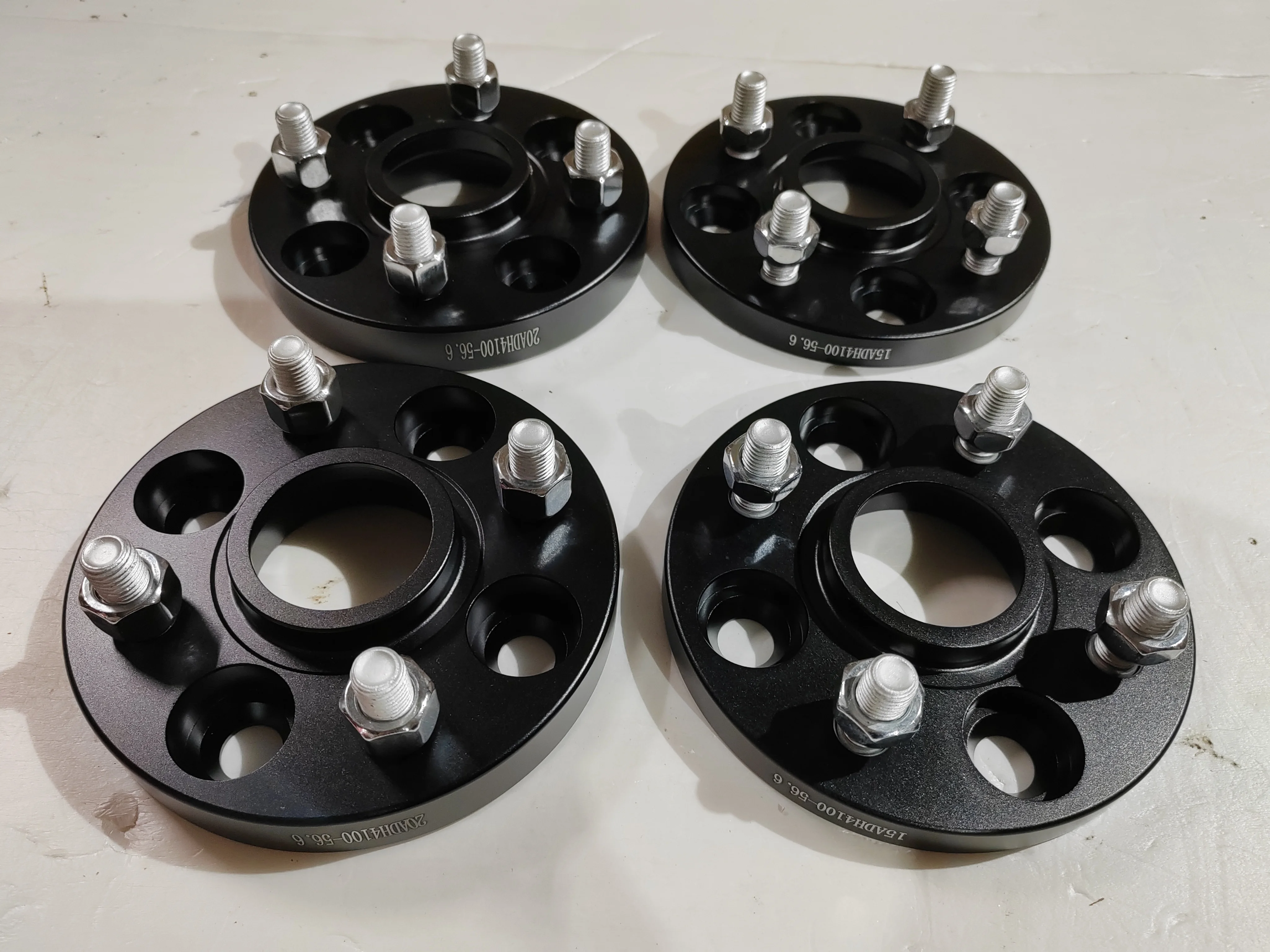 2 piezas 25 | Espaciadores de Rueda de 30 mm, 1 Pulgada, 1.18 Pulgadas, 4X100 (4X3.94), CB 56.6 mm, 12X1.5 para Chevrolet Austra, Agile, Chevrolet, Chevy, Pontiac G3Fi