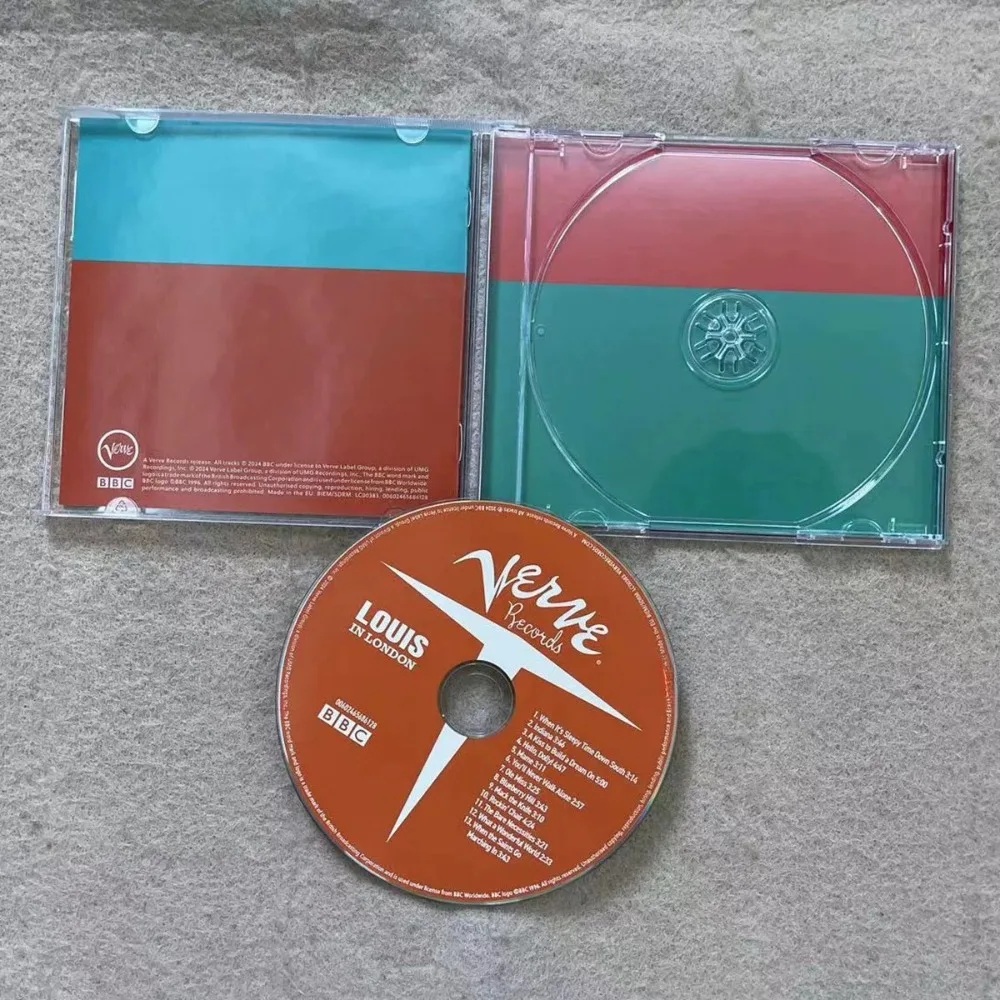 Louis Armstrong Louis in London CD Jazz Legend Live Recording Classic Swing Collection