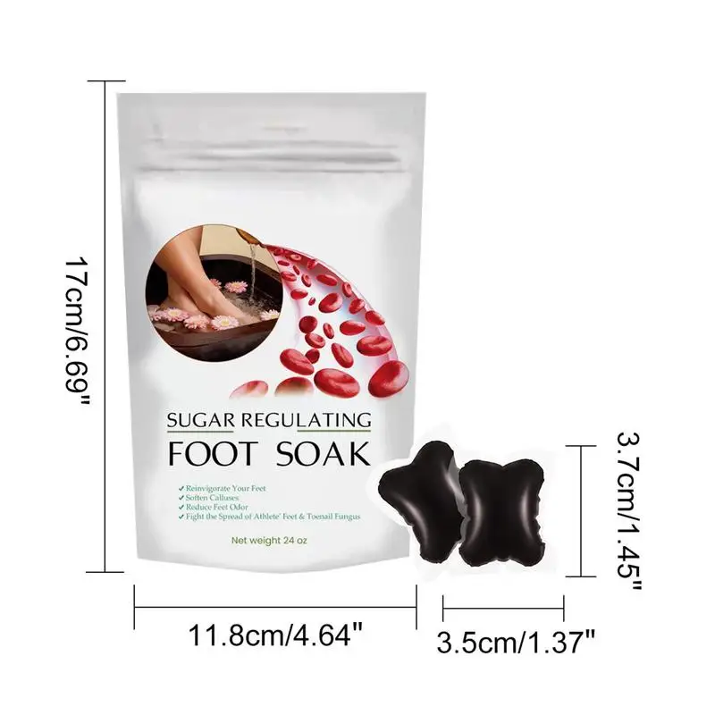 10pcs Sugar Regulating Foot Soak Sugar Control Body Waste Drainage Foot Bath Bag To Soothe Feet Relax Body For Women Men