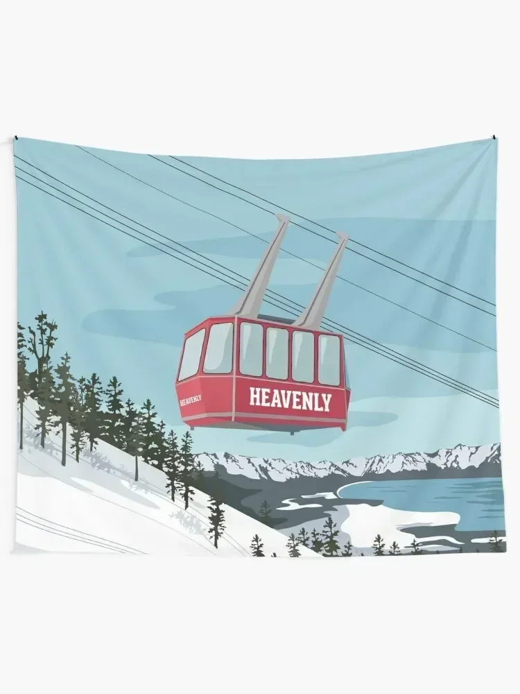 Heavenly Mt. Gondola Tapestry Room Decoration Accessories Decoration For Bedroom Bedroom Decoration Tapestry