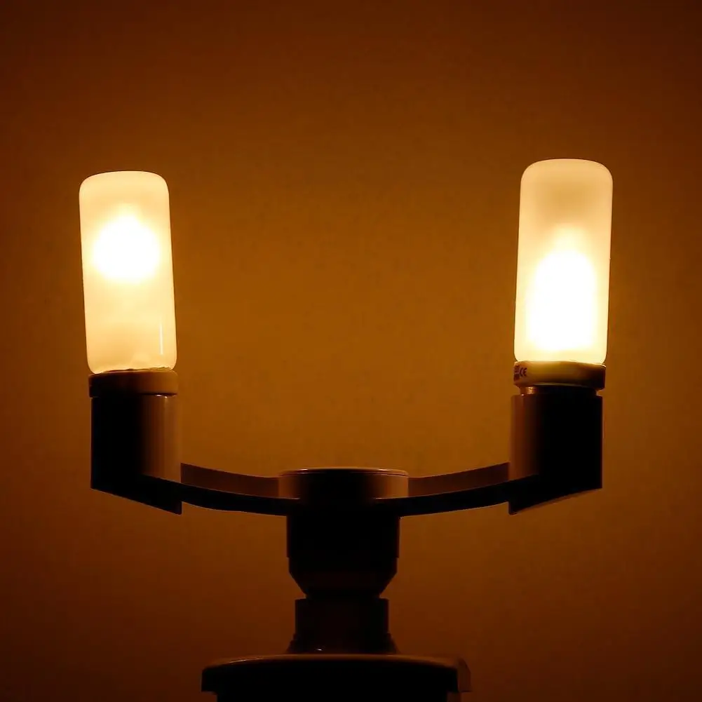 E27 إلى 2E27 لمبة قاعدة محول المحمولة 85-285 فولت LED مصباح المقبس أصحاب الإضاءة اكسسوارات لمطعم المطبخ #1