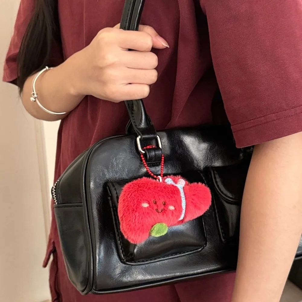 New Cute Organs Backpack Charm Creative Teeth Brain Heart Stuffed Pendant Liver Stomach Shoulder Bag Decor Holiday Gifts
