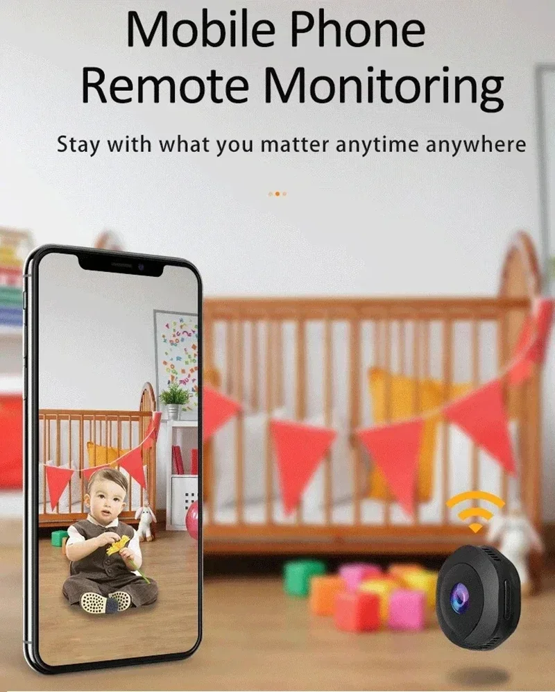 H6 wireless WIFI camera Infrared night vision mobile network 2K security high-definition remote monitoring