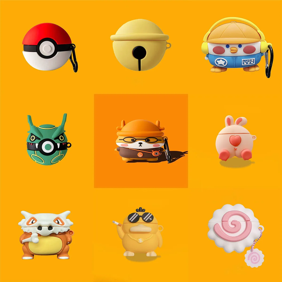 3D мультяшный чехол для беспроводной Bluetooth-гарнитуры для Beats Solo Buds, защитный чехол, устойчивый к падениям, креативный силиконовый чехол, противоударный 3D мультяшный чехол для беспроводной Bluetooth-гарнитуры для Beats Solo Buds, защитный чехол, устойчивый к падениям, креативный силиконовый чехол, противоударный