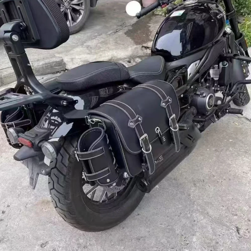Bolsa de liberación rápida para motocicleta Benda Chinchilla 300/350/450/500, accesorios de equipaje lateral retro