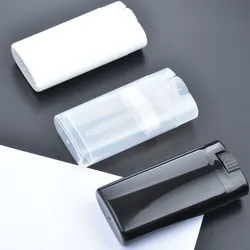 10/20/50/100pcs/lot 15g Oval Round Empty Lipstick Balm Tube Containers Deodorant Case Bottle Empty Comestic Container