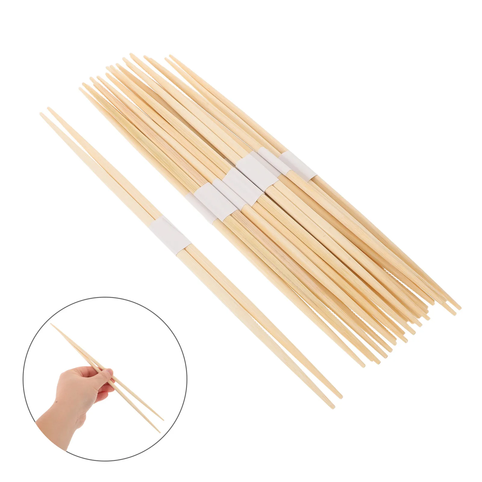 

100Pairs Doubleended Japanese Wooden Chopsticks Reusable Cooking Chopsticks for Sushi Sashimi Restaurant Home Dishwasher Safe