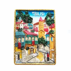 Georgia Fridge Magnets Kaheki Batumi Tbilisi Tourism Souvenirs Travelling Fridge Magnetic Stickers Home Decor Wedding Gifts
