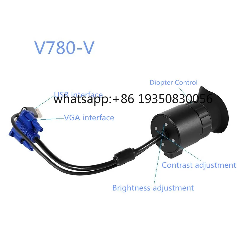V780V/H 0.5 Inch OLED  Virtual  80 Inch Display Wearing a Large HD Screen Portable Display Electronic View Finder