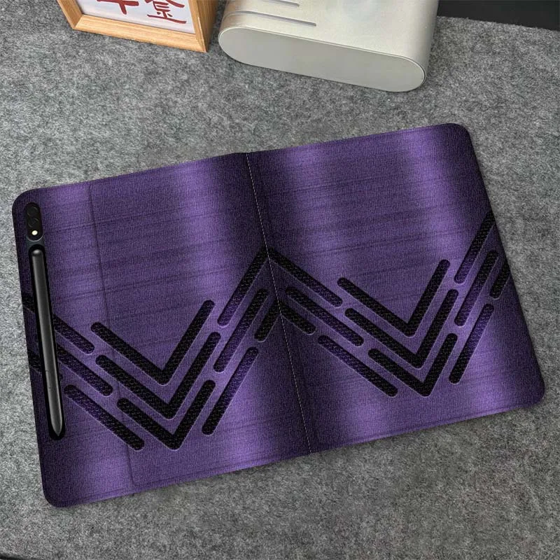 

Purple Cool Glossy Pattern Gift For Samsung Galaxy Tab S6 S7 S8 S9 S10 FE Plus Lite Soft Flexible Support Tablet Case