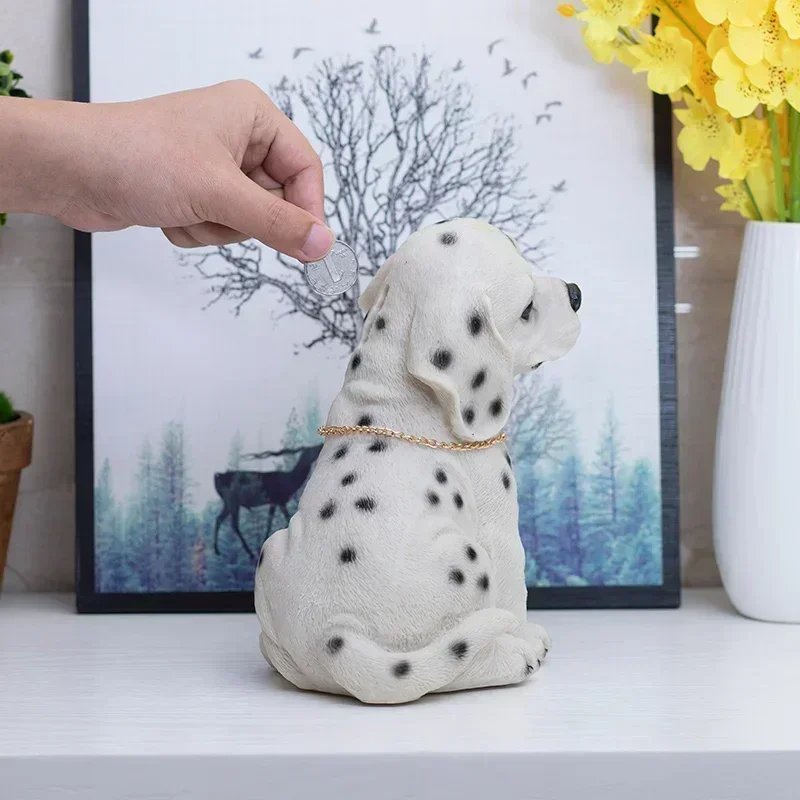 

Статуэтка мопса, собака для украшения гостиной, Статуэтка из смолы, украшение для дома, детский котелок для монет, большая емкость