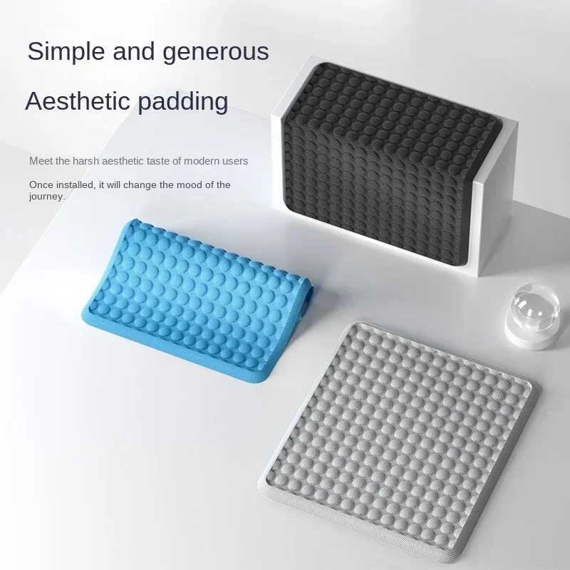 Cooling Gel Cushion Seat Ice Cooling Gel Pad Cushion Honeycomb Absorbs Pressure Points Seat Cushion For Auto Trucks Cars Offices