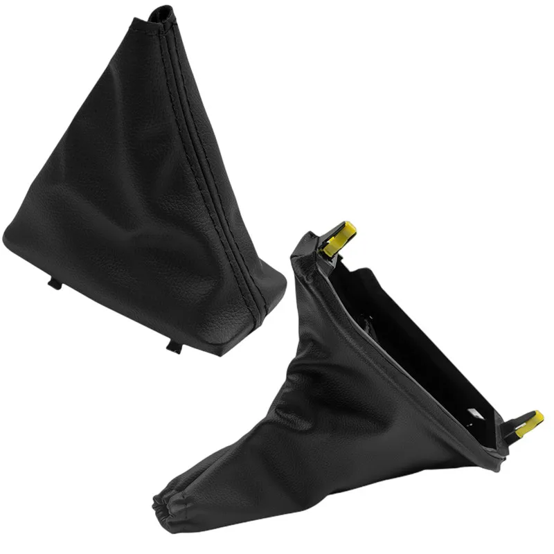 Para Ford Falcon FG Series 1 2 FGX FPV G6 G6E Turbo XR6 XR8 Sprint perilla de palanca de cambios freno de mano polaina cubierta de bota de cuero Collar