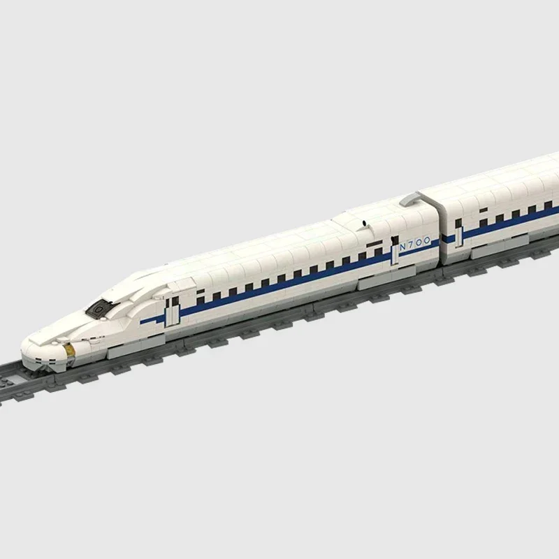 Техническая модель автомобиля, модель Shinkansen N700, модульный конструктор, игрушки для детей, наборы для сборки