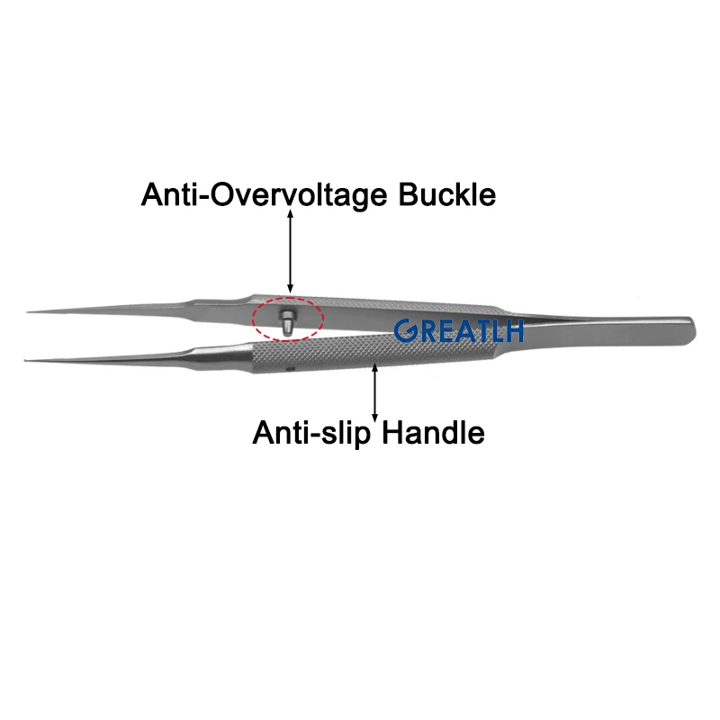 Imagem -06 - Greatlh- Ophthalmic Instrument Grupo Forcep Needle Holder Scissor Eyelid Micro Tools Oftálmico Eye Instrument Aço Inoxidável