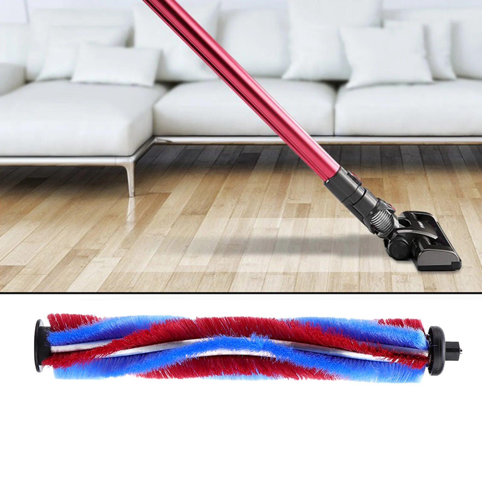 Wireless Vacuum Cleaner Brush Head Accessories Roller Brush V Shape Top Wireless Vacuum Cleaner Accessories Vacuum Cleaner Top