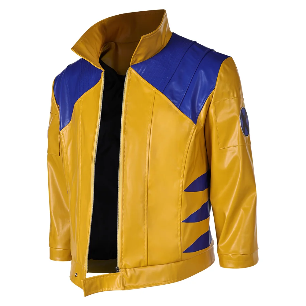 Rivals Cosplay Logan Fantasia Loose Coat Jacket Costume Disguise For Men Male Adult Halloween Carnival Party Suit