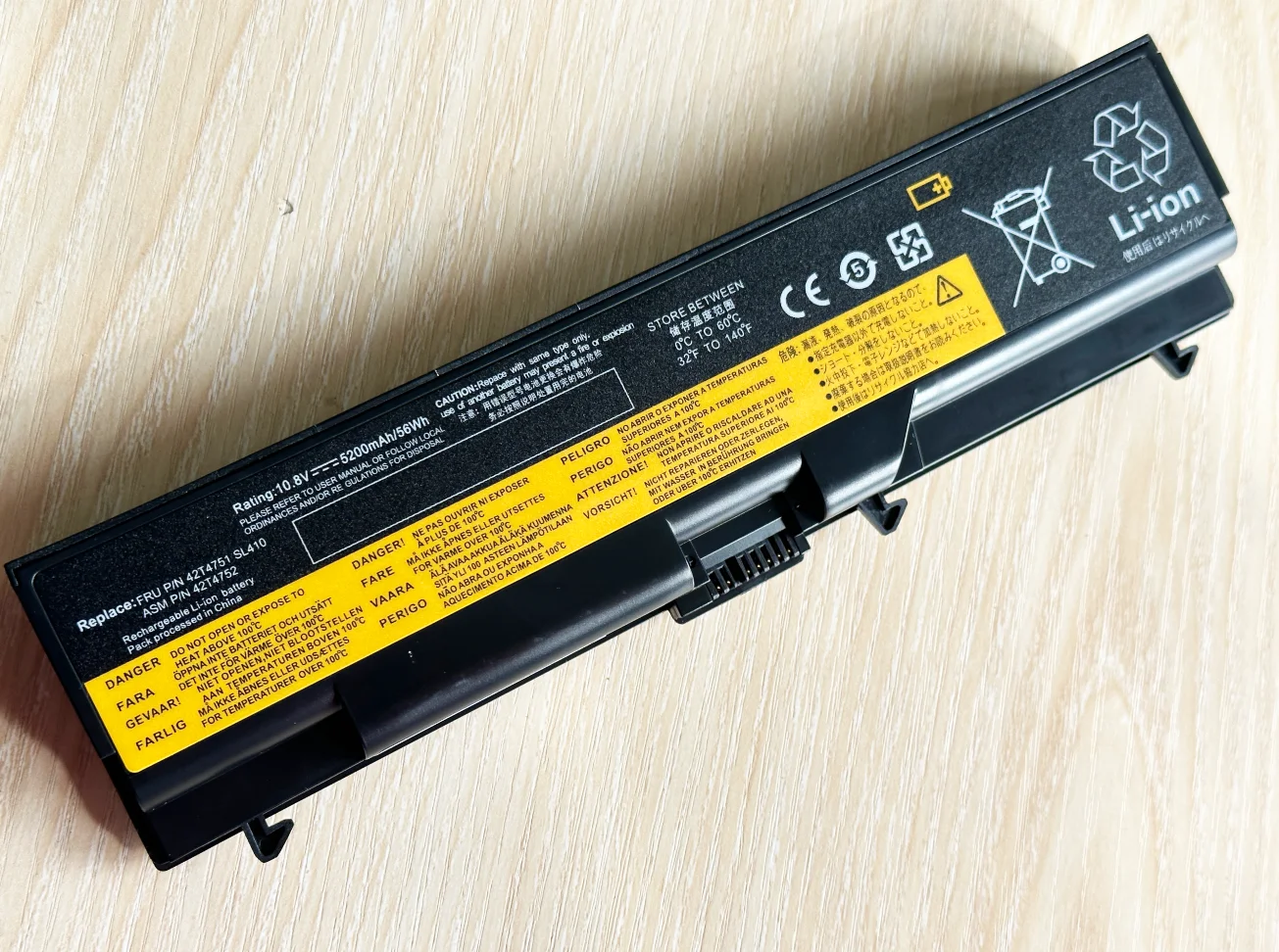 Laptop battery For Lenovo ThinkPad E40 E50 L410 L412 L420 L421 L510 L512 L520 SL410 SL510 T410 T410i T420 T510 T510i T520 T520i