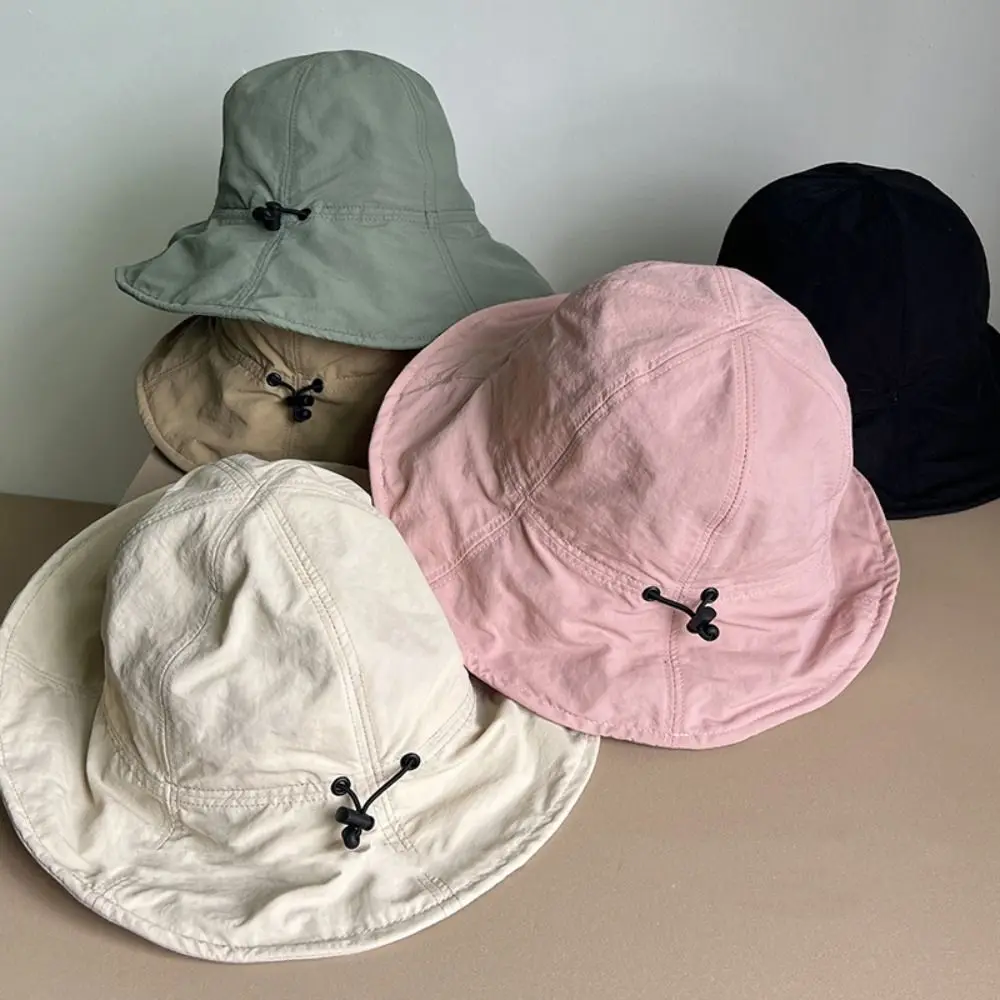 Breathable Waterproof Foldable Bucket Hat Sunscreen UV Protection Fishing Hat Adjustable Quick Dry Outdoor Sun Hat Men