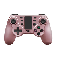Wholesale Wireless Sunset Orange for Play Station 4 Gamepad Double Shock Video Game Console for PS4 Joysticks Game Controller