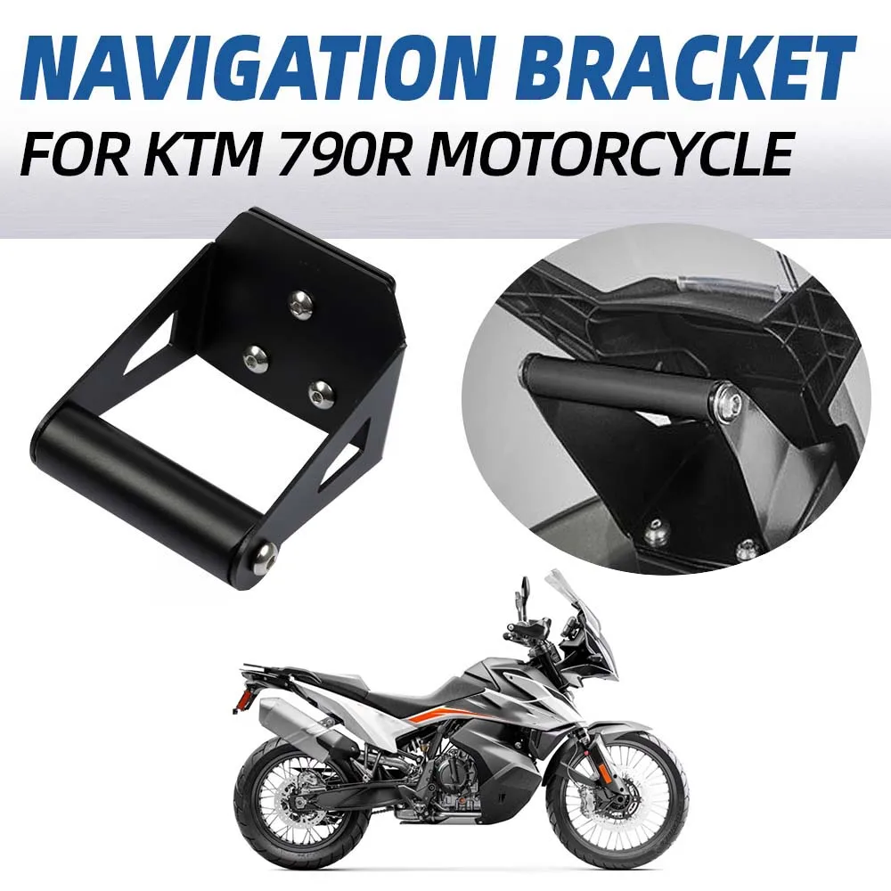 Soporte de teléfono inteligente para motocicleta, placa de navegación GPS para KTM 390 Adventure R 790 890 Adventure R S ADV, accesorios