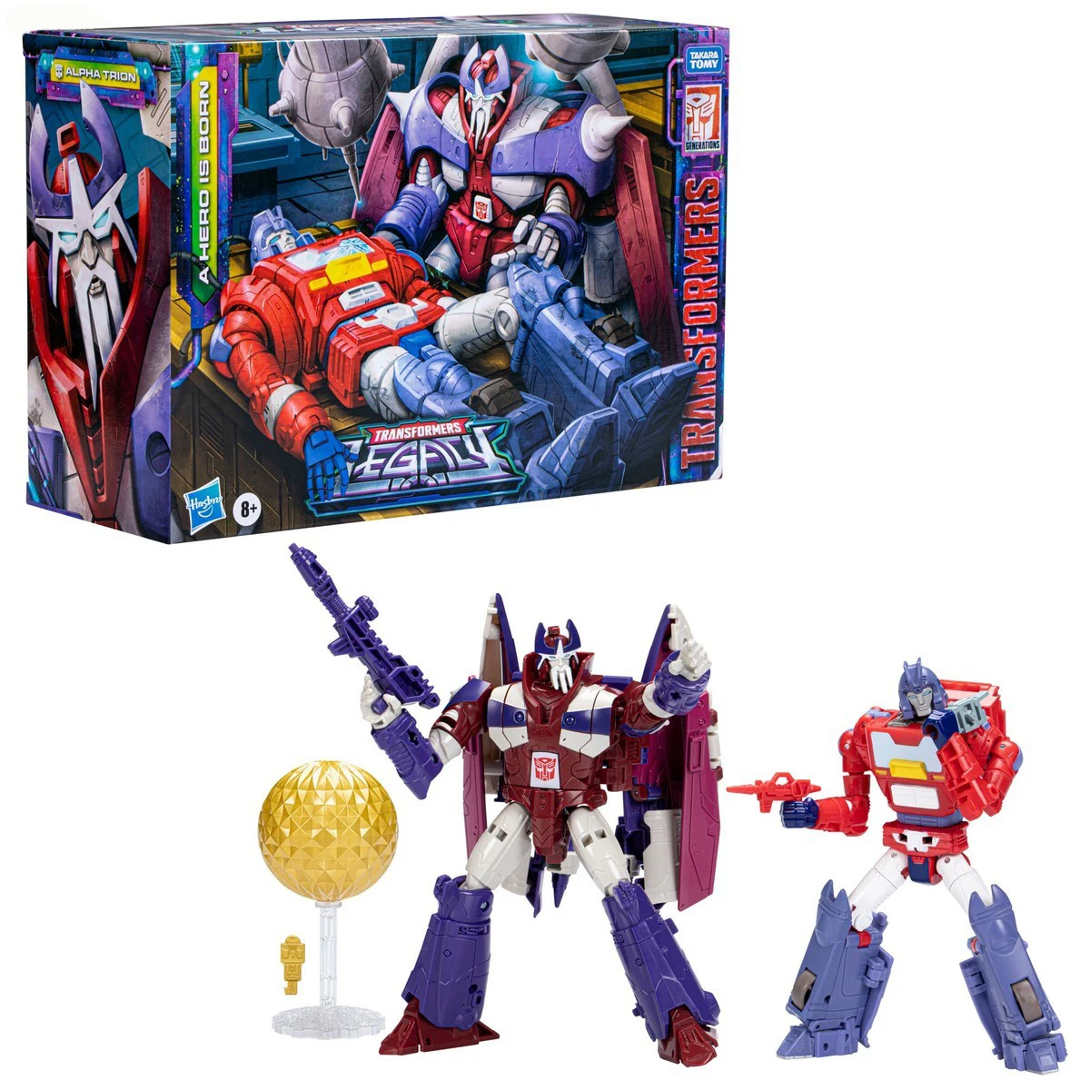 Transformers Legacy A Hero Is Born Alpha Trion Orion Pax Anime Figures Robot Action Figure Collectible Figure Toy Gift