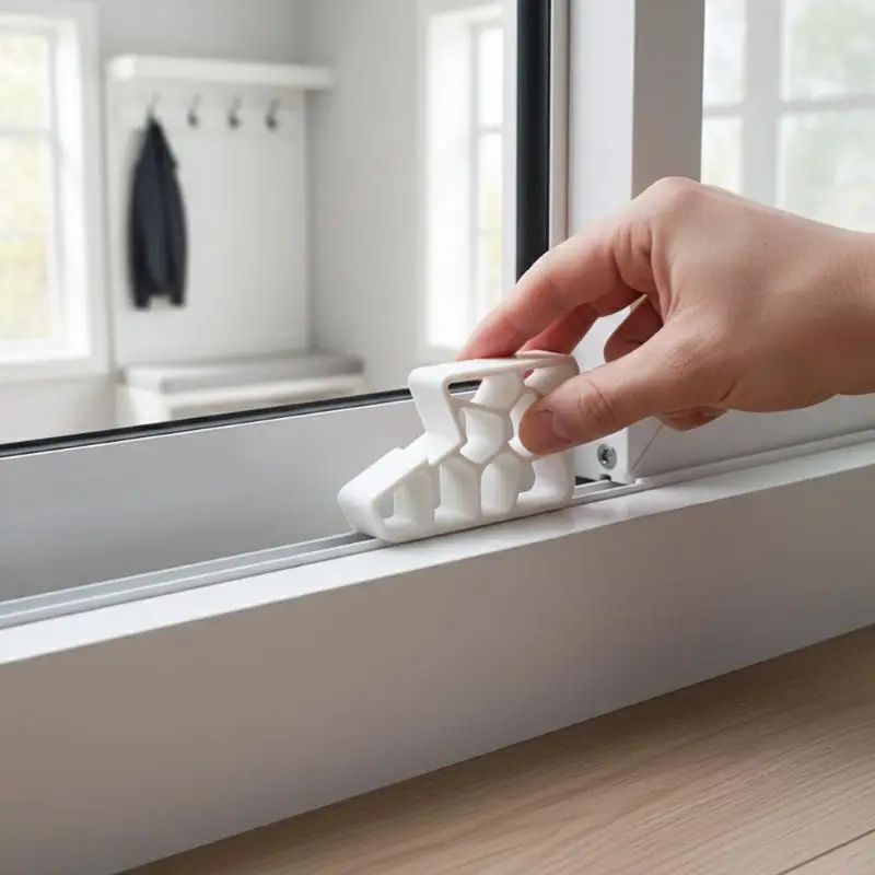 2pcs Non-Slip Heavy Duty Door Stopper Wedge for Secure Balcony and Office