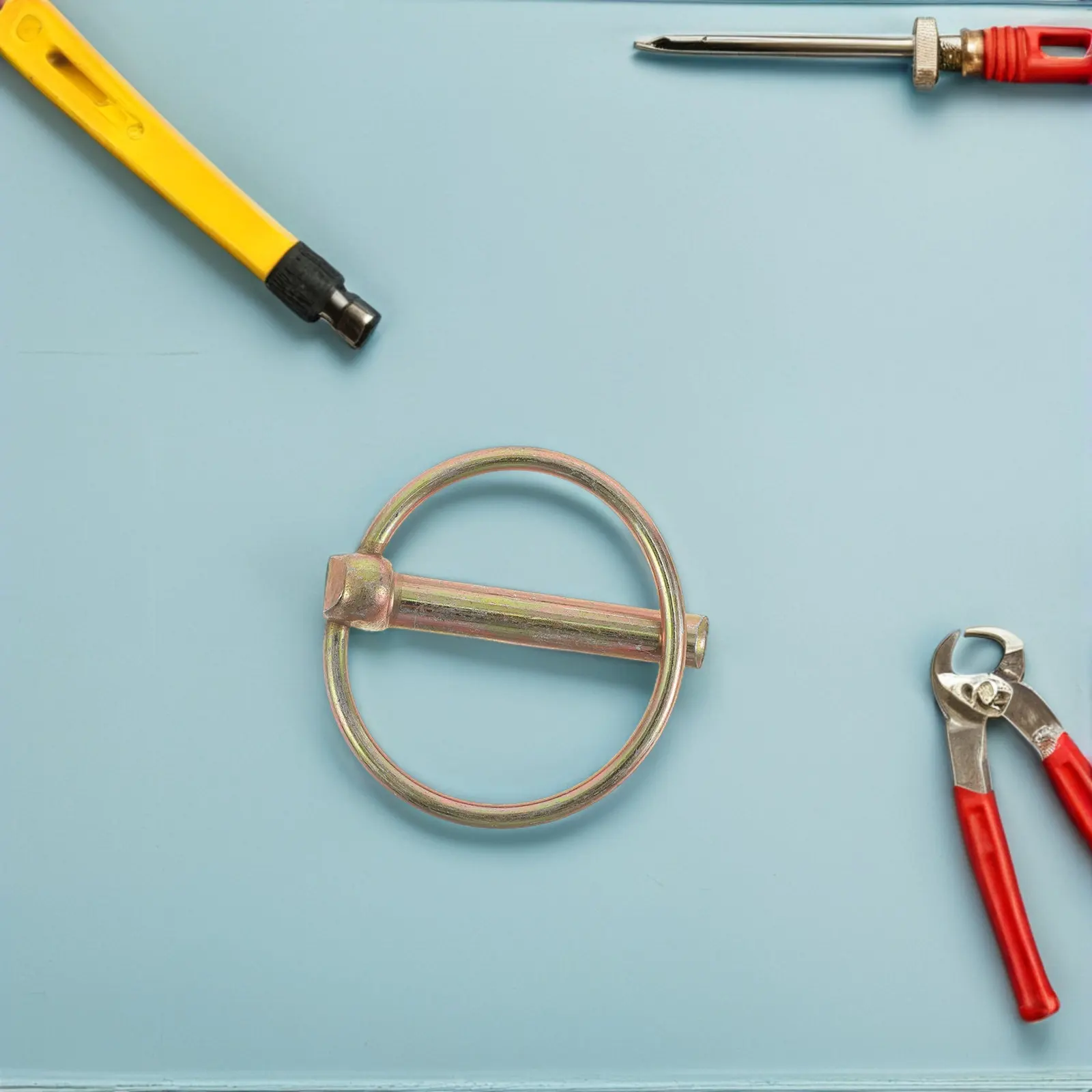 

20Pcs Trailer Hitch Pin Kit Heavy Duty Lynch Pins 2.36x1.97in Steel Pins for Tractors Lawn Mowers Trailers Trailer Hitch Pin Kit