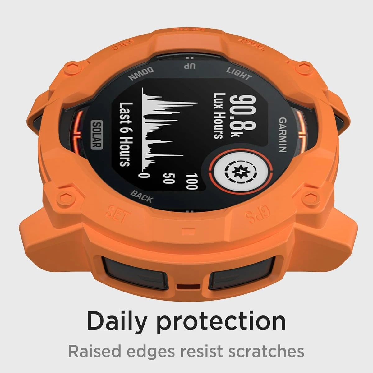 Watch anti-scratch Protector Case For Garmin Instinct 3 Solar 45mm 50mm Protective Watch TPU Cover Bumper Screen Protector