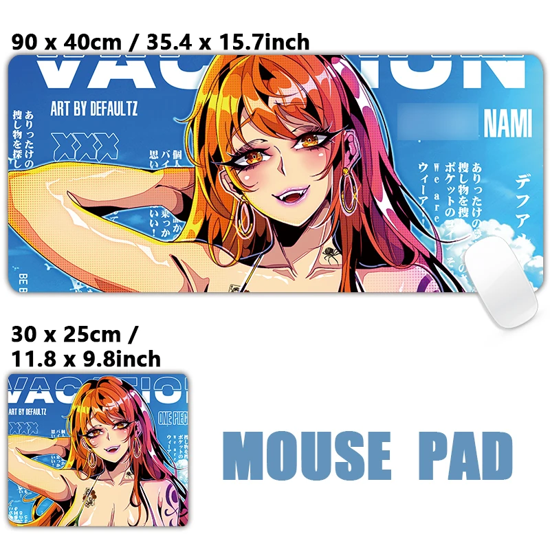 Anime japonês sexy quente menina gamer slicone xxl grande mouse pad computador portátil antiderrapante teclado de escritório tapete de mesa mousepad