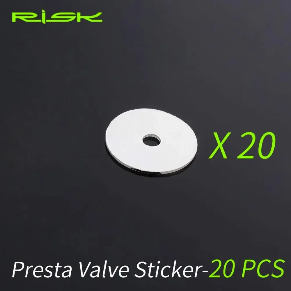 RISIKO Fahrrad Presta Ventil Aufkleber Mountain Road Bike Schlauch Reifen Dichtung Felge Schutz Gas Luft Düse Kleber Pad – Detail 11