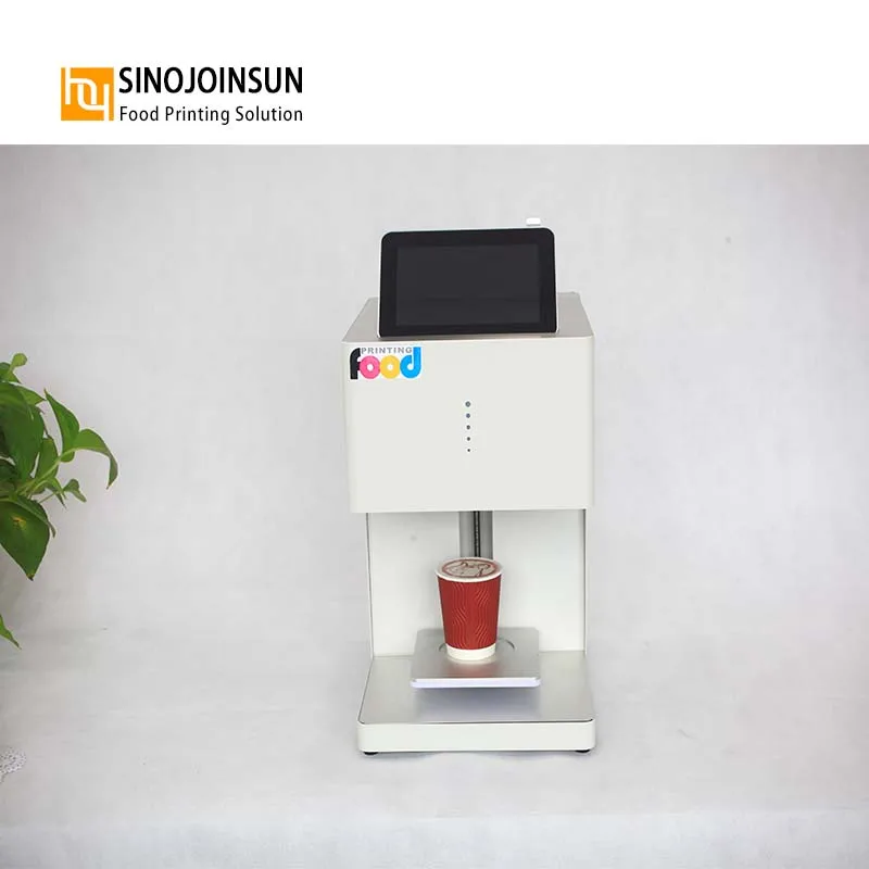 3D Printing Coffee Machine Printer For Cappuccino Coffee Printer