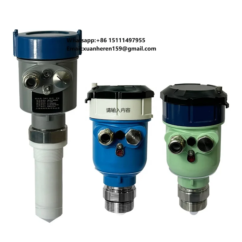 

4-20ma HART RS485 LCD Display Water Level Sensor and Transmitter 80GHZ Industrial Marine Oil and Liquid Solid Radar Level Meter