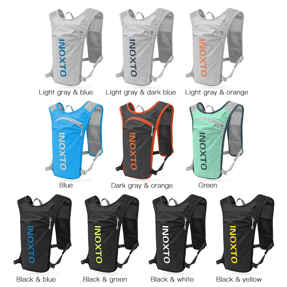 5L Cycling Hydration Backpack Outdoor Running Backpack Sports Vest Ultralight Riding Bag Women Men Breathable Jogging Backpack