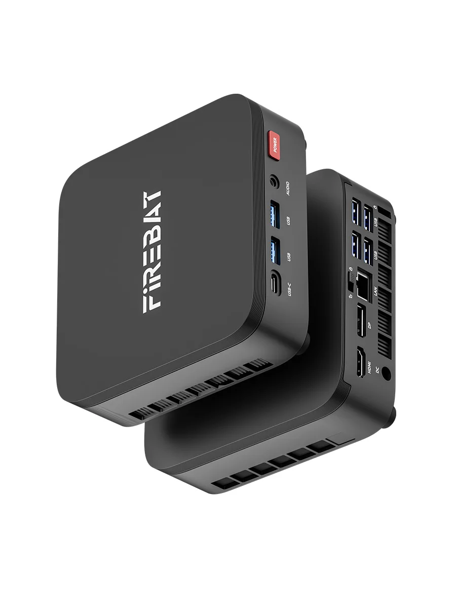 FIREBAT R3 Mini-PC Neuer AMD Ryzen 5 7430U 16GB LPDDR4 RAM 512GB SSD Wi-Fi 6 BT5.2 USB 3.0 Windows 11 Gaming-Desktop-Mini-Computer