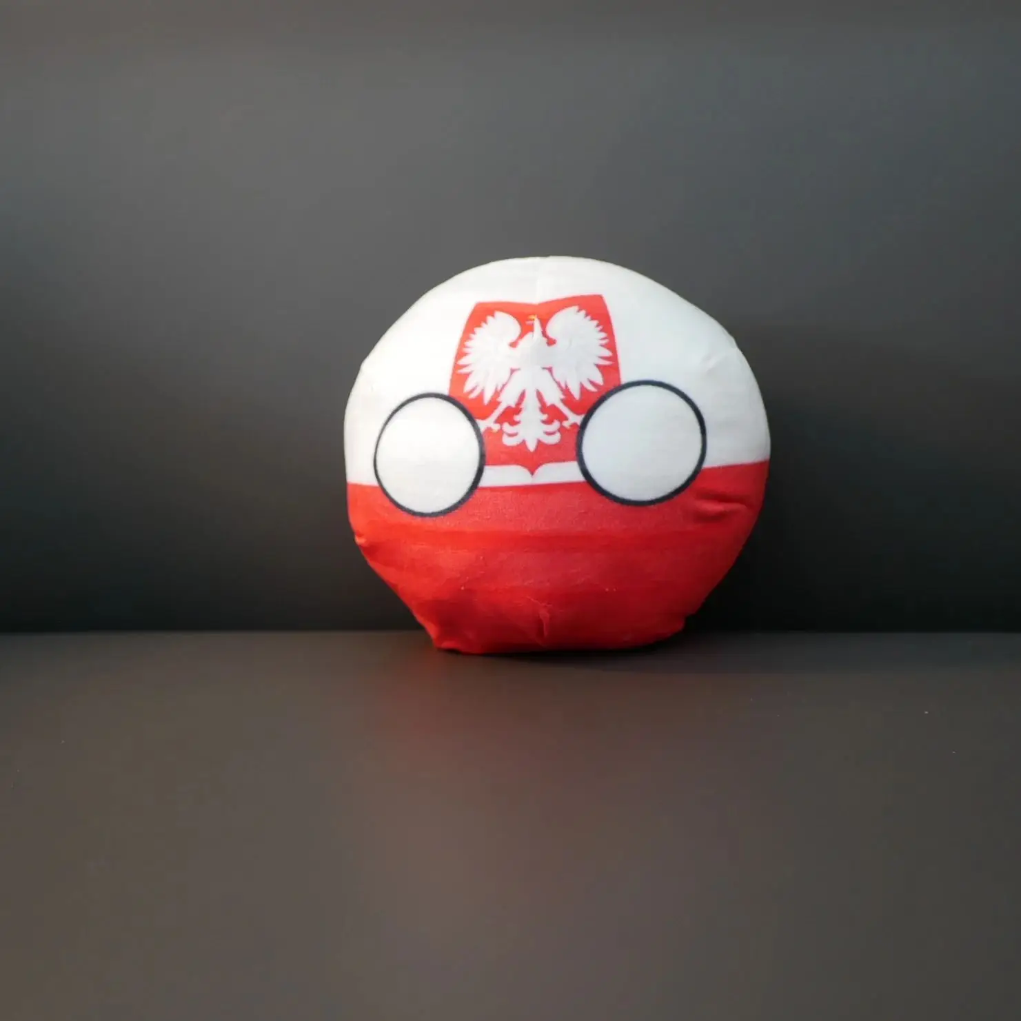 

20/10cm Poland Polandball Plush Toy Countryball Stuffed Doll Pendant Home Decoration