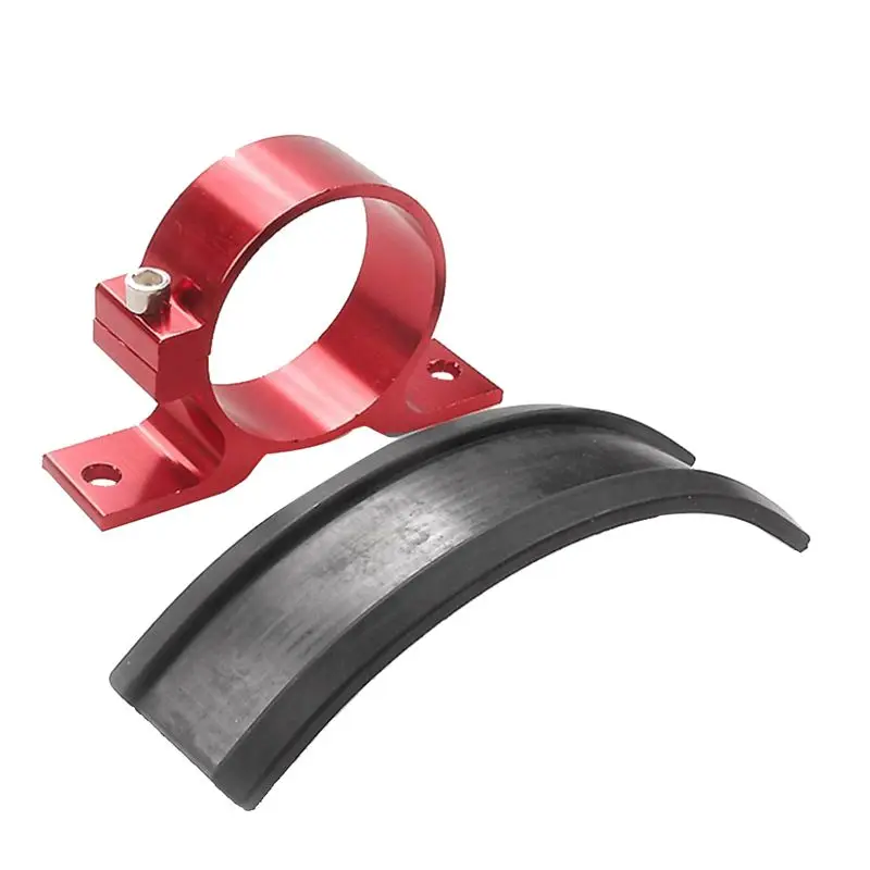 ABOU-Red 60Mm Fuel Pump Single Mount Bracket Fuel Filter External Bracket Clamp Cradle For 044