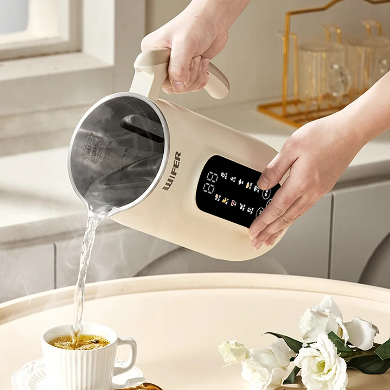 Presse-agrumes multifonctionnel 220V, Machine à lait de soja, mélangeur électrique, Machine à briser les murs, petit déjeuner pour soja