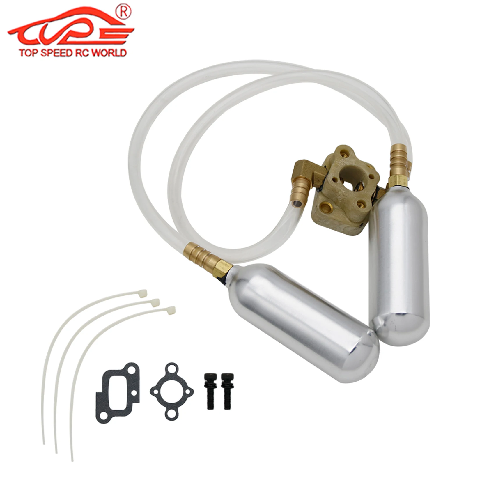 Engines Booster Pump or Manifold Kit Remote Control Auto Parts for Zenoah Rovan 23cc~45cc Engine for 1/5 RC HPI BAJA Losi 5ive-T