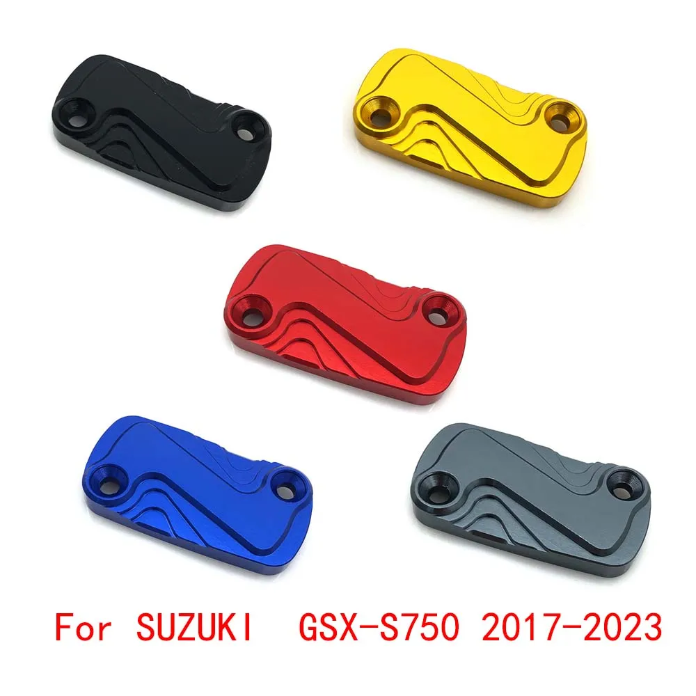 

GSX S750 2023 Motorcycle Rear Brake Pump Fluid Tank Oil Cup Reservoir Guard Cover Protector For Suzuki GSX-S750 2022 2021-2017