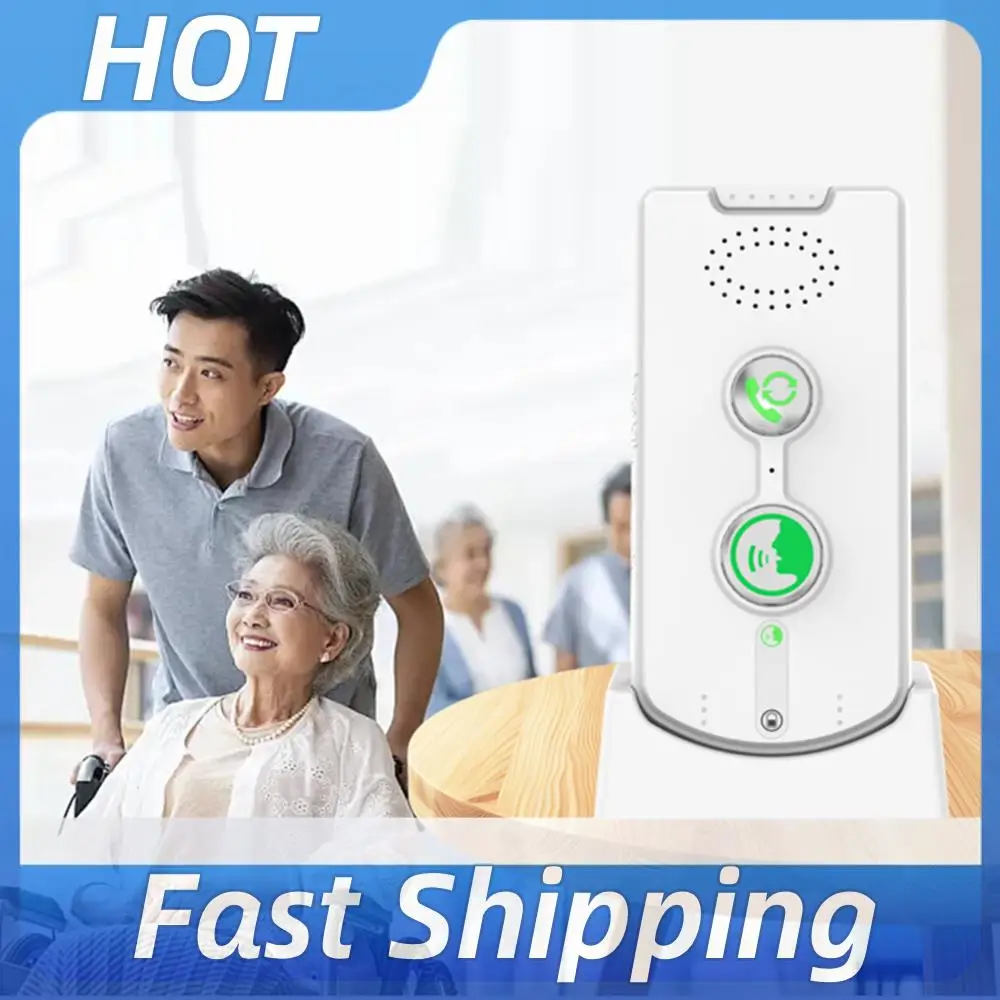 

2 Way Voice Intercom Long Range Indoor Outdoor Interphone System Wireless Intercom System Fit for Home Hospital Office