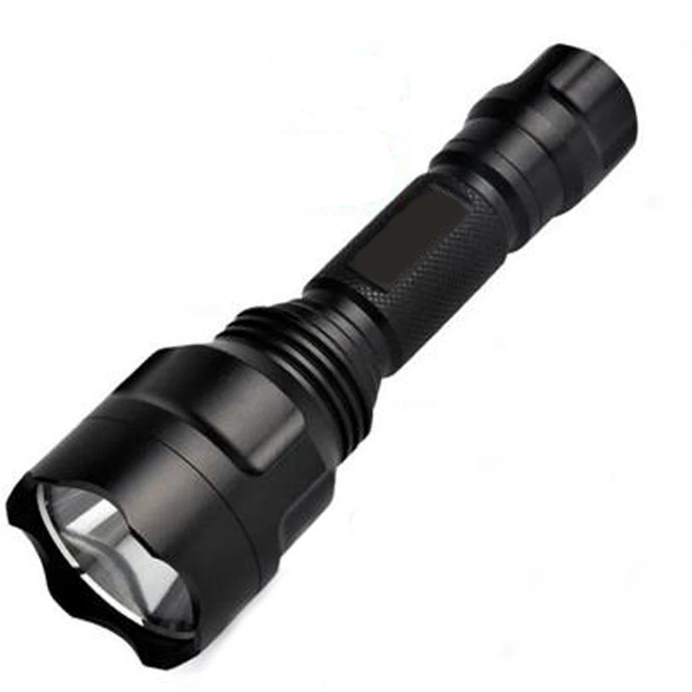 Imagem -03 - Lanterna Tática Led Super Brilhante 5000 Lumens 5-mode Camping Caça Tocha ao ar Livre Luz do Flash 18650 Bateria Carregador